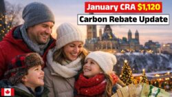 CRA $1,120 Carbon Rebate Update: Eligible Households to Receive Payment on 5 January 2026