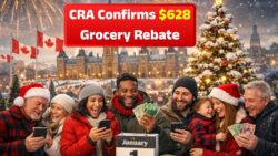 CRA Confirms $628 Grocery Rebate: Nationwide Deposits Scheduled for 1 January 2026