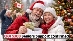 CRA Confirms New $300 Seniors Support Payment: Direct Deposit Set for 1 January 2026