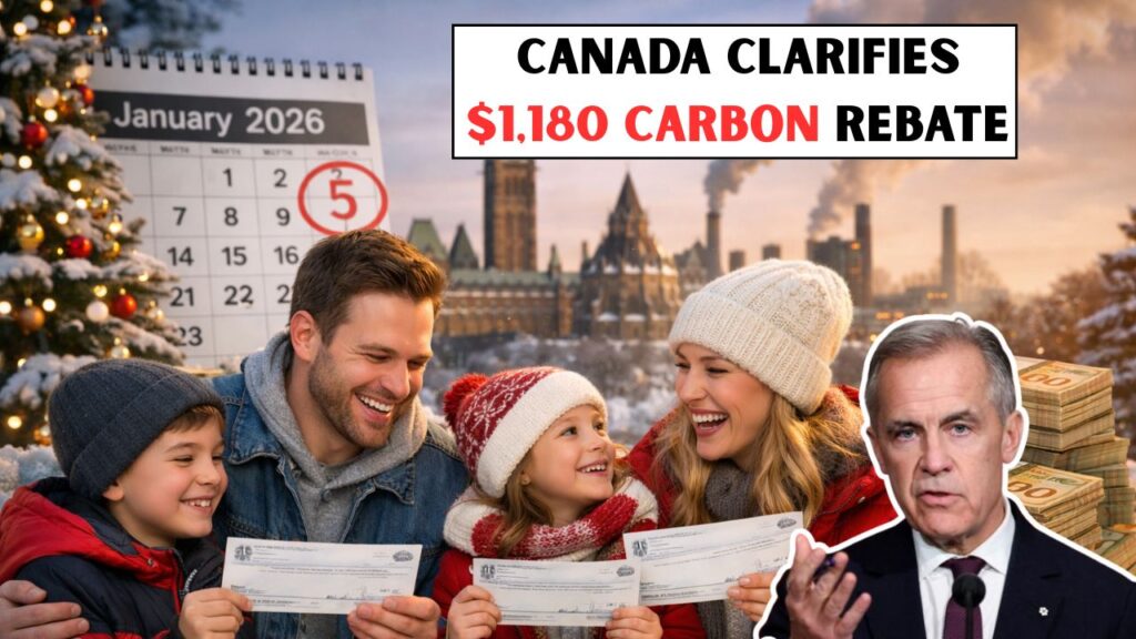 Canada Clarifies $1,180 Carbon Rebate