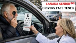 New Senior Driver Rules for 2025: Canada Introduces Mandatory Vision and Road Tests for Older Motorists