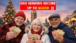Goodbye to Low OAS Payments: Seniors to Receive Up to $1,050 Monthly From 5 January 2026
